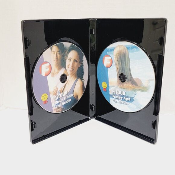 FiTour Primary Aqua and Group Exercise Certification 2 Disc DVD Set 2nd Edition - Picture 4 of 10